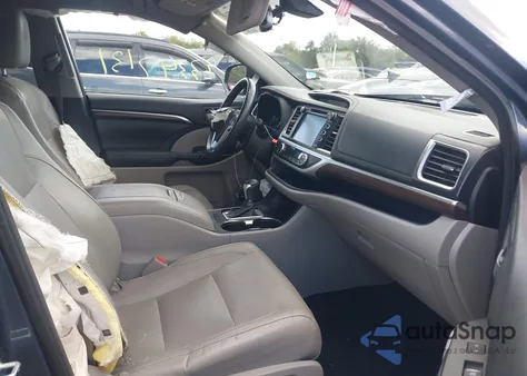 2015 Toyota Highlander Limited V6 из США, поврежденный, VIN 5TDDKRFH4FS160465